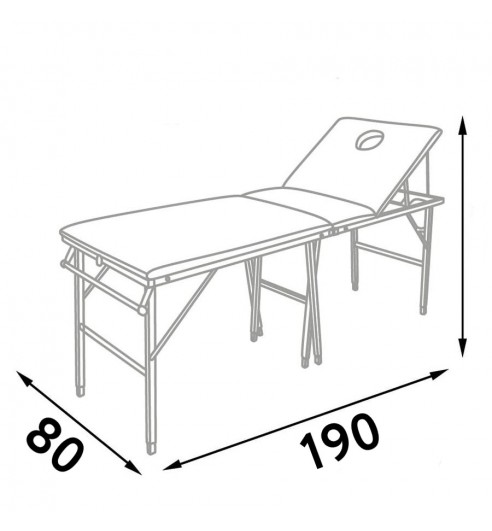 Складные массажные столы 190*80 - купить недорого на Yourstol.ru